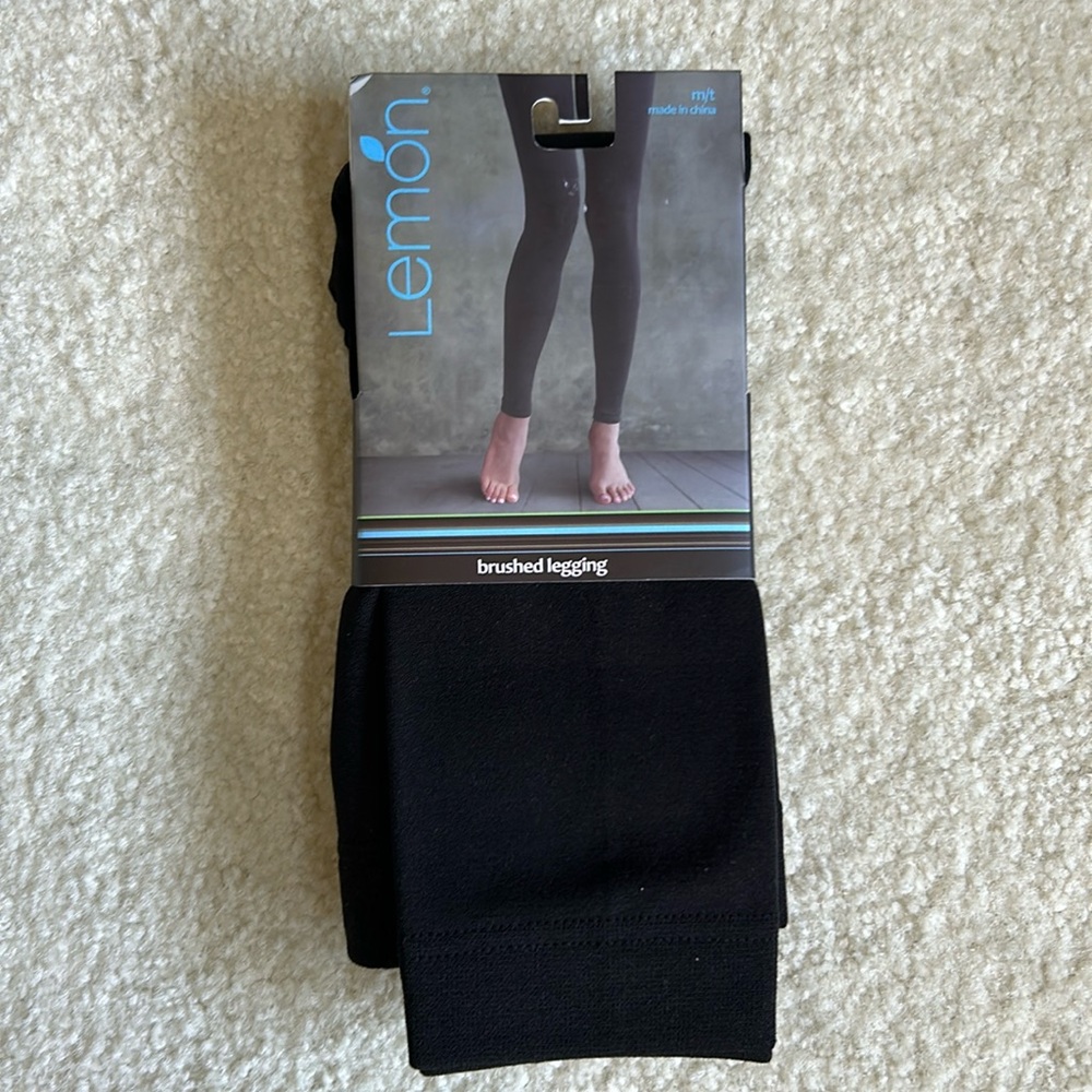 Lemon Brushed Legging